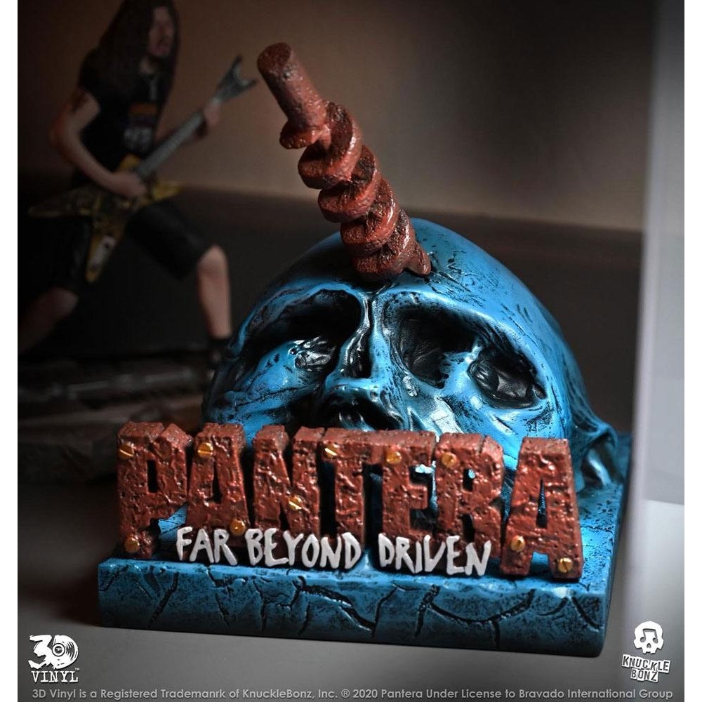 PANTERA FAR BEYOND DRIVEN 3D VINYL 18CM RESIN FIGURE STATUA KNUCKLEBONZ