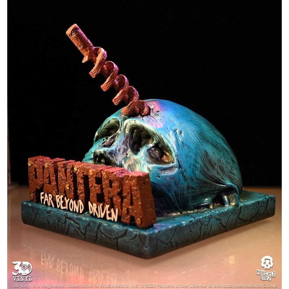 PANTERA FAR BEYOND DRIVEN 3D VINYL 18CM RESIN FIGURE STATUA KNUCKLEBONZ