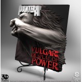 KNUCKLEBONZ PANTERA VULGAR DISPLAY OF POWER 3D VINYL ALBUM 30CM RESIN FIGURE