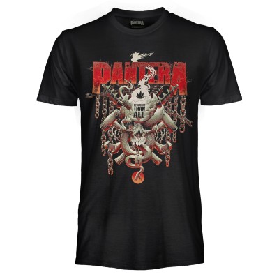 T SHIRT PANTERA STRONGER THAN ALL