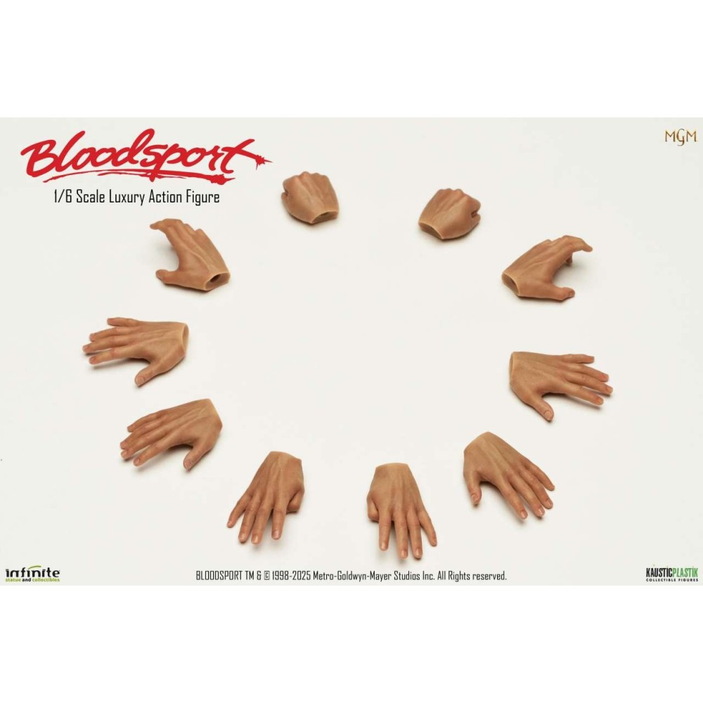 BLOODSPORT FRANK DUX 1/6 SCALE LUXURY ACTION FIGURE INFINITE STATUE