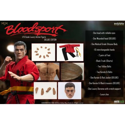 INFINITE STATUE BLOODSPORT FRANK DUX 1/6 SCALE LUXURY DELUXE VER. ACTION FIGURE