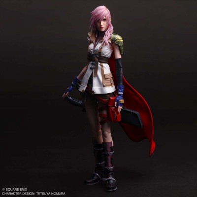 FINAL FANTASY 13 LIGHTNING PLAY ARTS SHIN ACTION FIGURE SQUARE ENIX