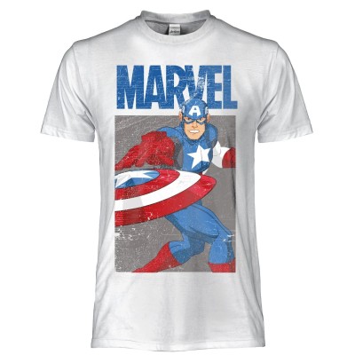 T SHIRT MARVEL CAPTAIN AMERICA VINTAGE