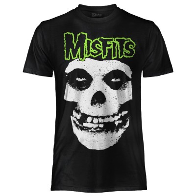 T SHIRT MISFITS SKULL