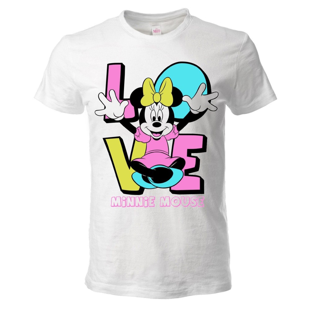 T SHIRT MINNIE MOUSE LOVE