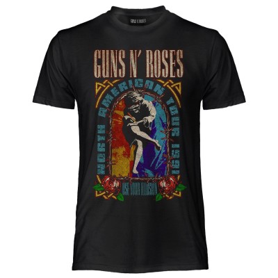 MAGLIA T SHIRT GUNS N' ROSES USE YOUR ILLUSION TOUR 1991