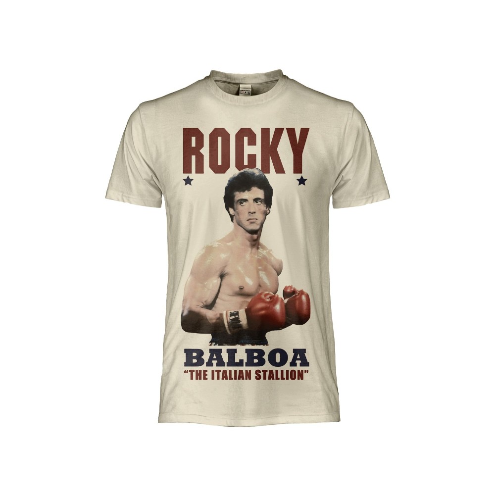 MAGLIA T SHIRT ROCKY BALBOA THE ITALIAN STALLION