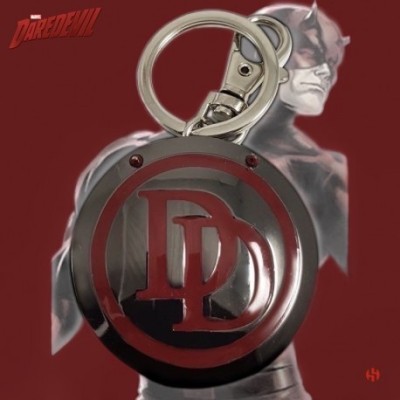 MARVEL DAREDEVIL LOGO METAL KEYCHAIN PORTACHIAVI SEMIC