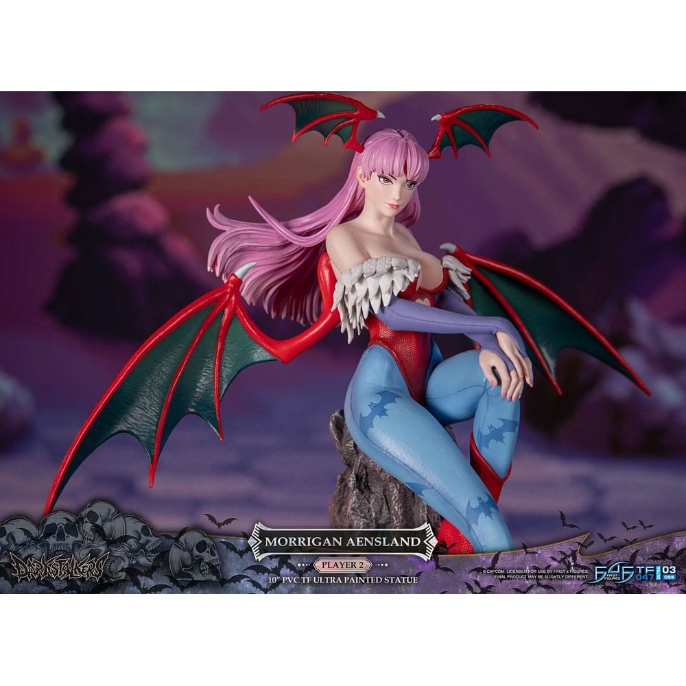 DARKSTALKERS MORRIGAN AENSLAND PLAYER 2 VARIANT STATUA FIGURE FIRST4FIGURES