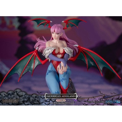 FIRST4FIGURES DARKSTALKERS MORRIGAN AENSLAND PLAYER 2 VARIANT STATUE FIGURE