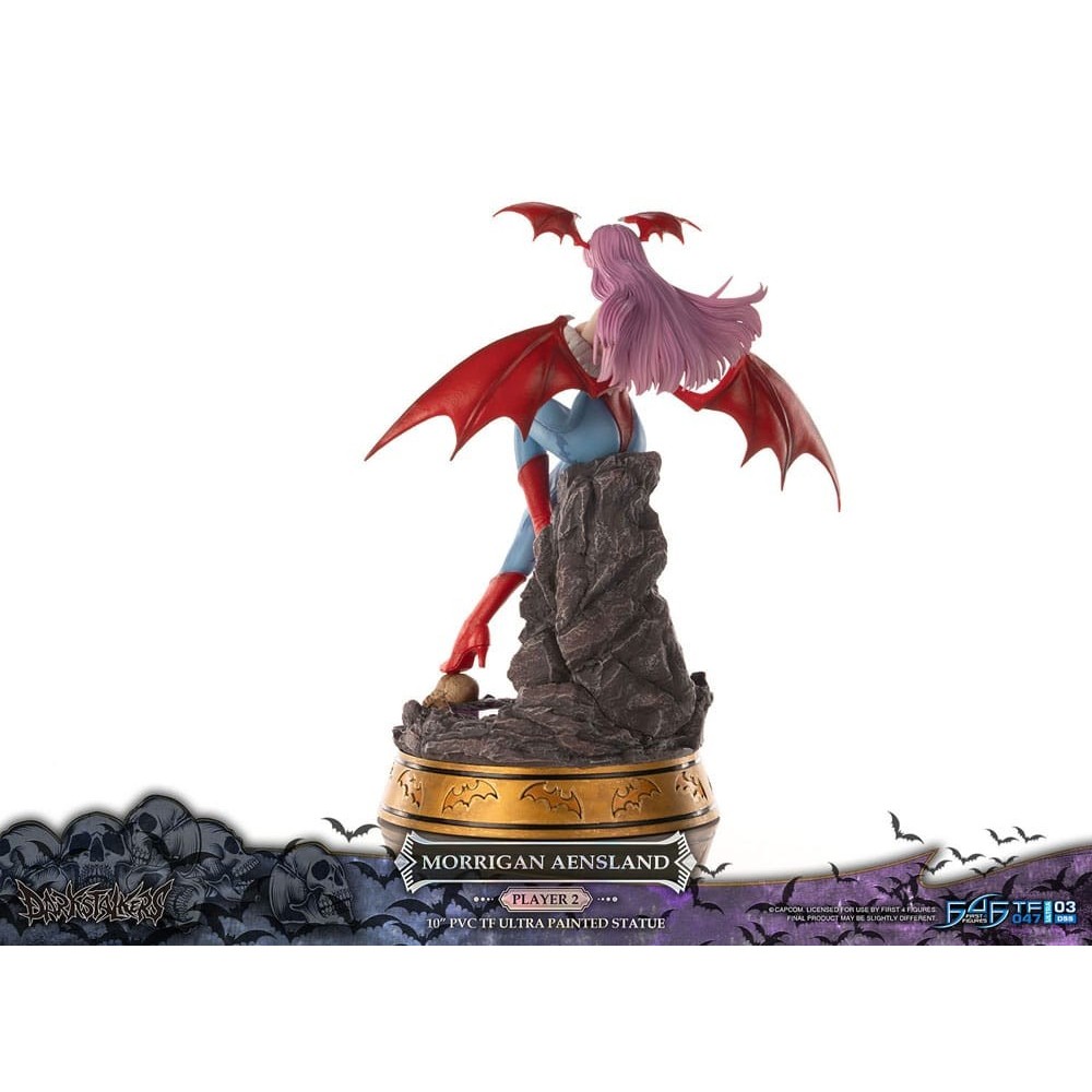 FIRST4FIGURES DARKSTALKERS MORRIGAN AENSLAND PLAYER 2 VARIANT STATUE FIGURE