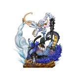 MEGAHOUSE PETITRAMA ONE PIECE LOGBOX REBIRTH GEAR FIFTH SPECIAL SET 4X PVC MINI FIGURES