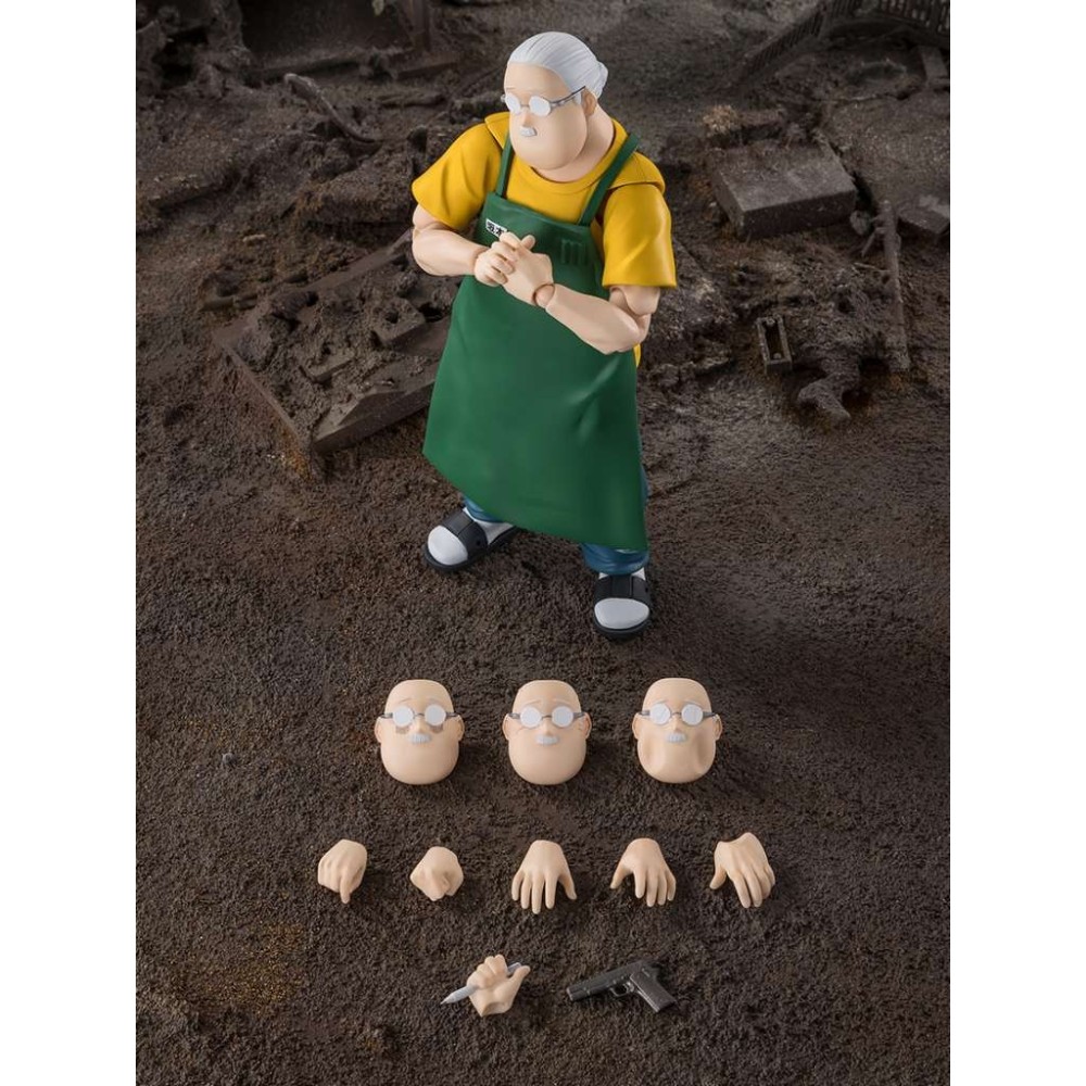 BANDAI SAKAMOTO DAYS TARO SAKAMOTO S.H. FIGUARTS PVC ACTION FIGURE