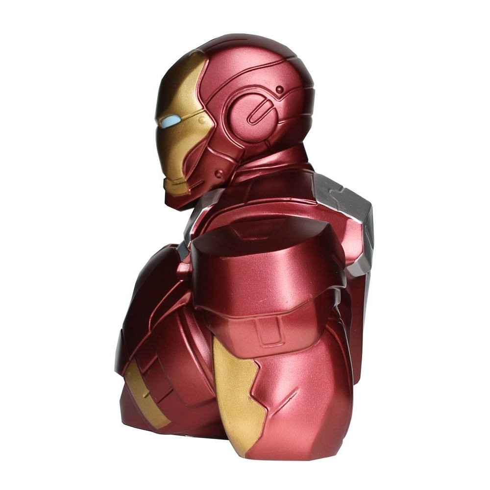 MARVEL COMICS IRON MAN BUST BANK SALVADANAIO SEMIC