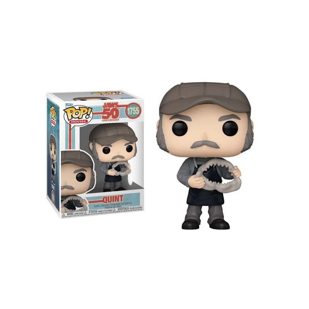 FUNKO FUNKO POP! JAWS QUINT BOBBLE HEAD PVC FIGURE