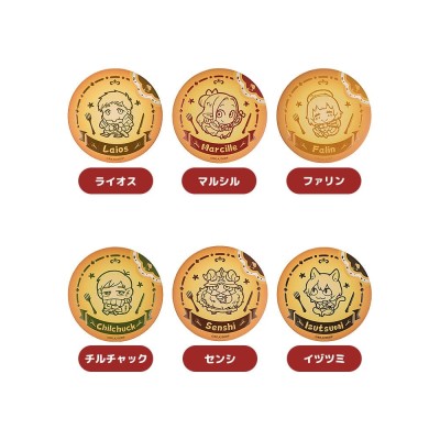 DELICIOUS IN DUNGEON PINBACK BUTTON SET 6X SPILLE GOOD SMILE COMPANY
