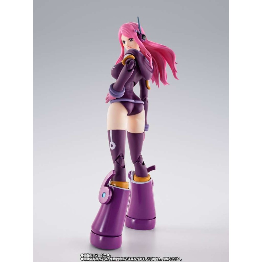 BANDAI ONE PIECE JEELRY BONNEY FUTURE ISLAND EGGHEAD S.H. FIGUARTS SERIES PVC ACTION FIGURE