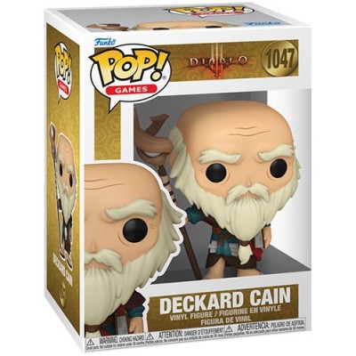 FUNKO FUNKO POP! DIABLO III DECKARD CAIN BOBBLE HEAD KNOCKER FIGURE
