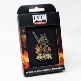 FANATTIK DOOM ETERNAL DOOM SLAYER ENAMEL PIN BADGE LIMITED EDITION