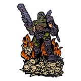 FANATTIK DOOM ETERNAL DOOM SLAYER ENAMEL PIN BADGE LIMITED EDITION
