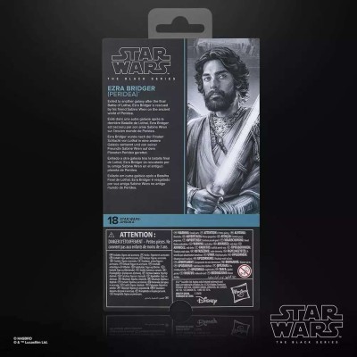 HASBRO STAR WARS THE BLACK SERIES EZRA BRIDGER PERIDEA PVC ACTION FIGURE