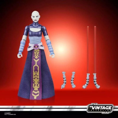 HASBRO STAR WARS THE VINTAGE COLLECTION THE CLONE WARS ASAJJ VENTRESS ACTION FIGURE