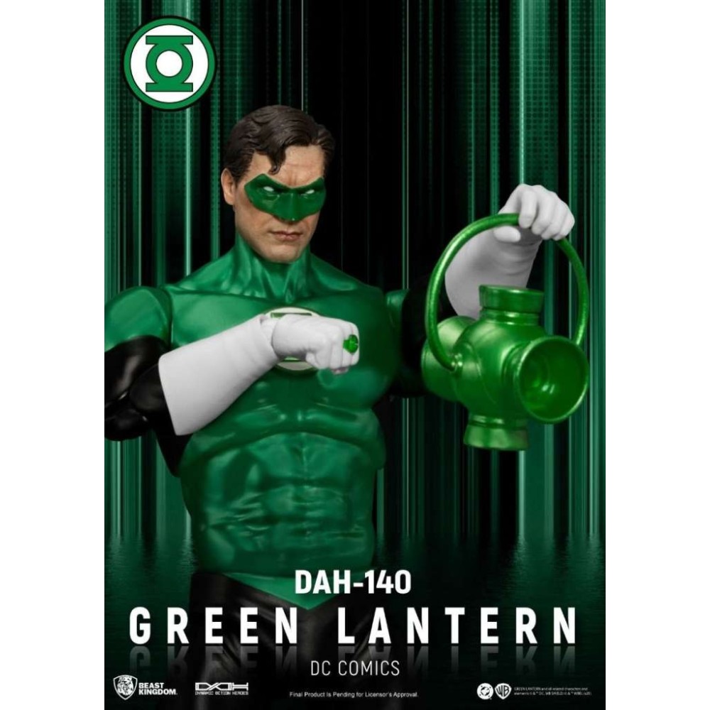 DC COMICS DAH-140 GREEN LANTERN ACTION FIGURE BEAST KINGDOM