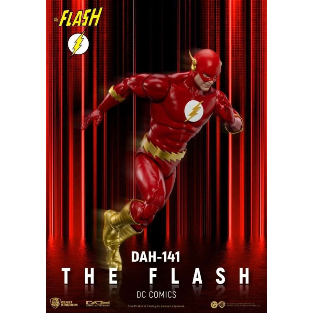 DC COMICS DAH-141 THE FLASH ACTION FIGURE BEAST KINGDOM