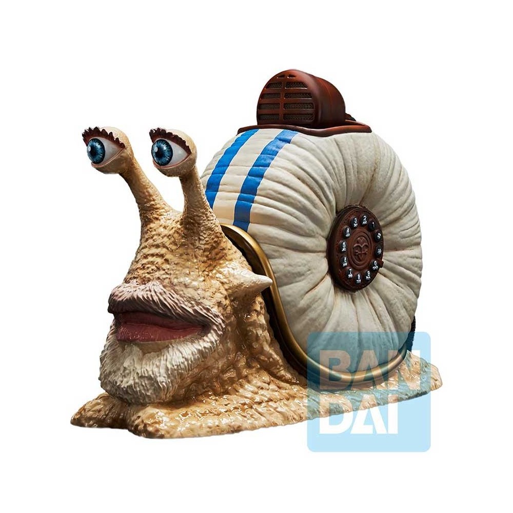 BANDAI ONE PIECE NETFLIX ICHIBANSHO DEN DEN MUSHI STATUE FIGURE