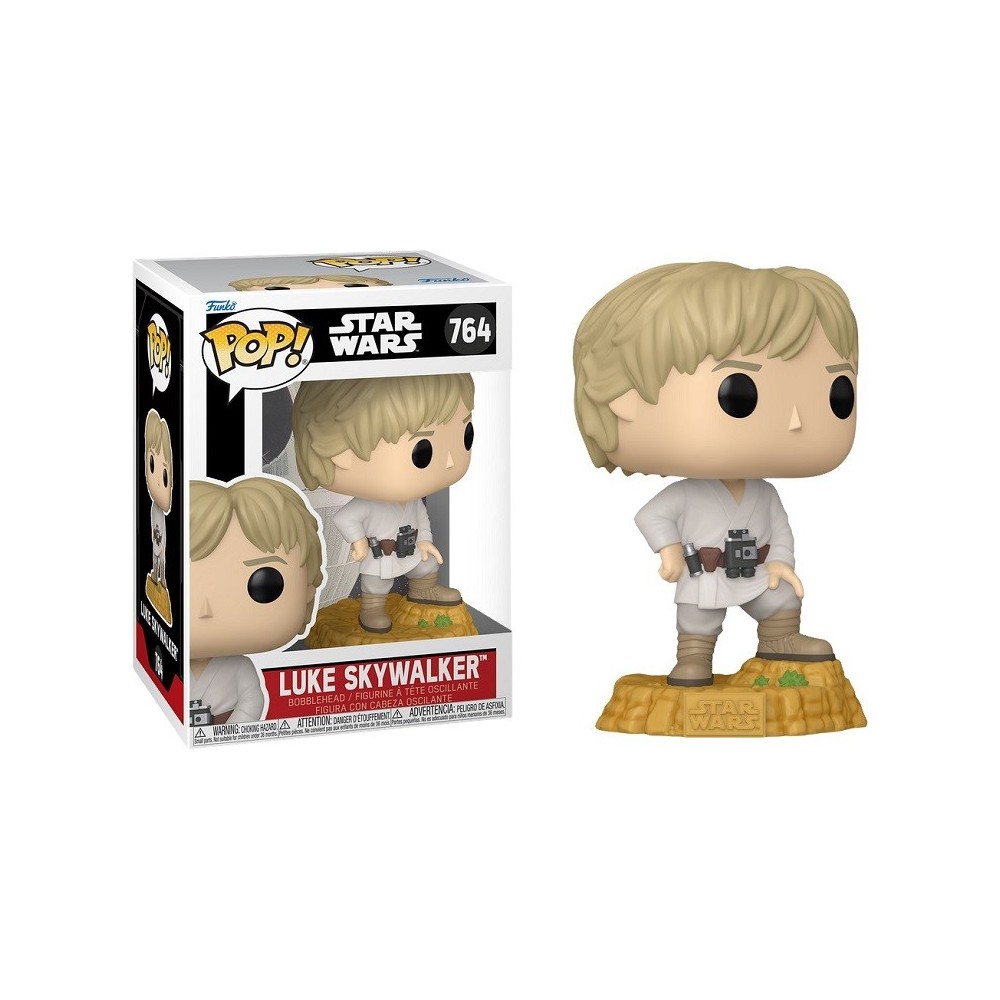 FUNKO FUNKO POP! STAR WARS 764 LUKE SKYWALKER BOBBLE HEAD FIGURE