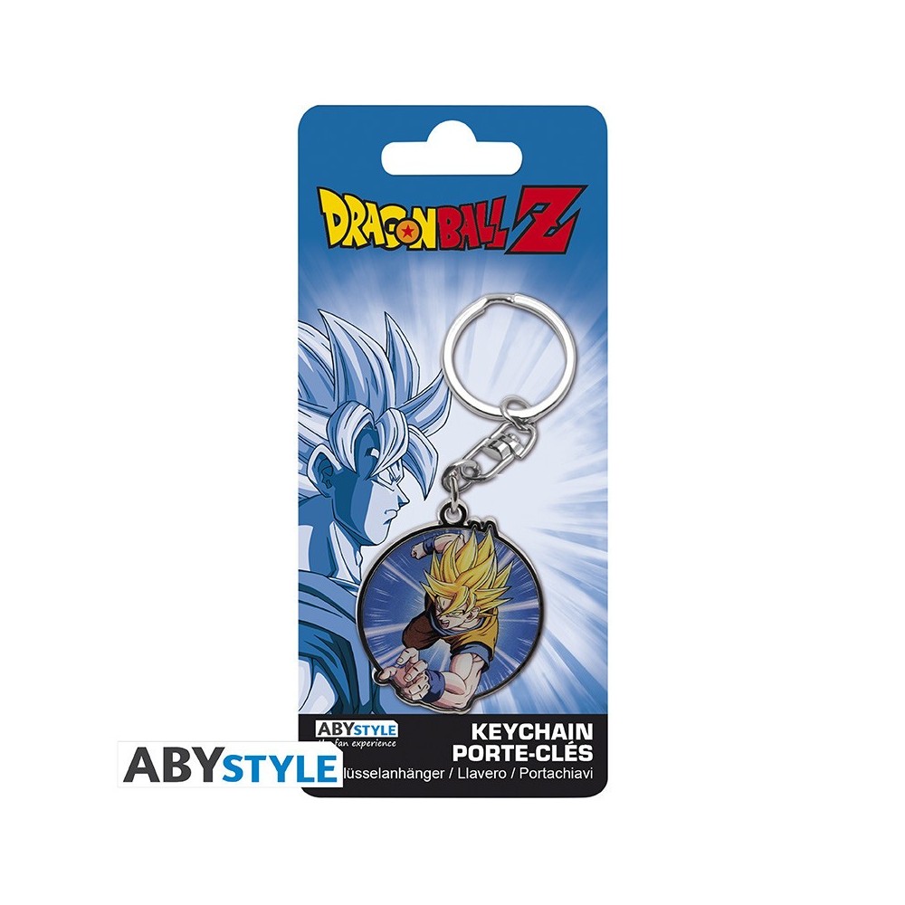 ABYSTYLE DRAGON BALL Z GOKU SUPER SAIYAN KEYCHAIN
