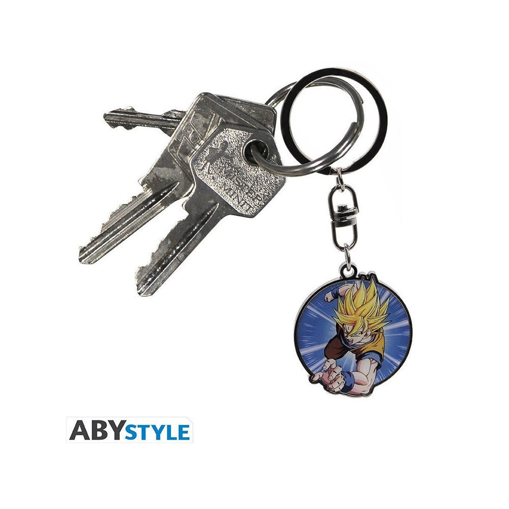 ABYSTYLE DRAGON BALL Z GOKU SUPER SAIYAN KEYCHAIN