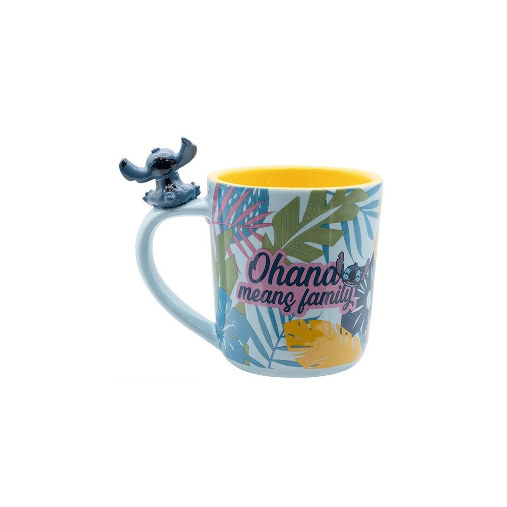 DISNEY STITCH OHANA MEANS FAMILY 3D TAZZA 460ML ABYSTYLE