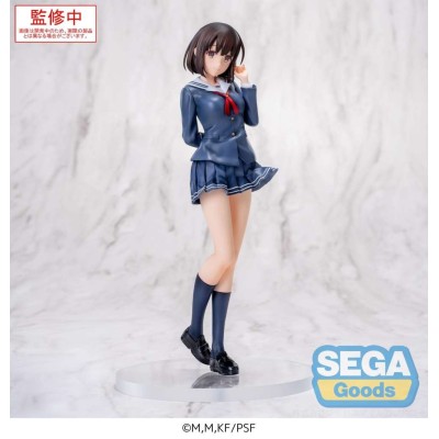 SEGA GOODS SAEKANO LUMINASTA MEGUMI KATO UNIFORM VER. STATUE FIGURE