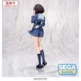 SAEKANO LUMINASTA MEGUMI KATO UNIORM VER. STATUA FIGURE SEGA GOODS