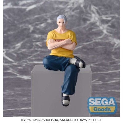 SAKAMOTO DAYS TARO SAKAMOTO SERIOUS PERCHING FIGURE STATUA SEGA GOODS