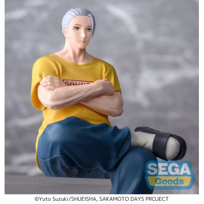 SEGA GOODS SAKAMOTO DAYS TARO SAKAMOTO SERIOUS PERCHING PVC FIGURE STATUE