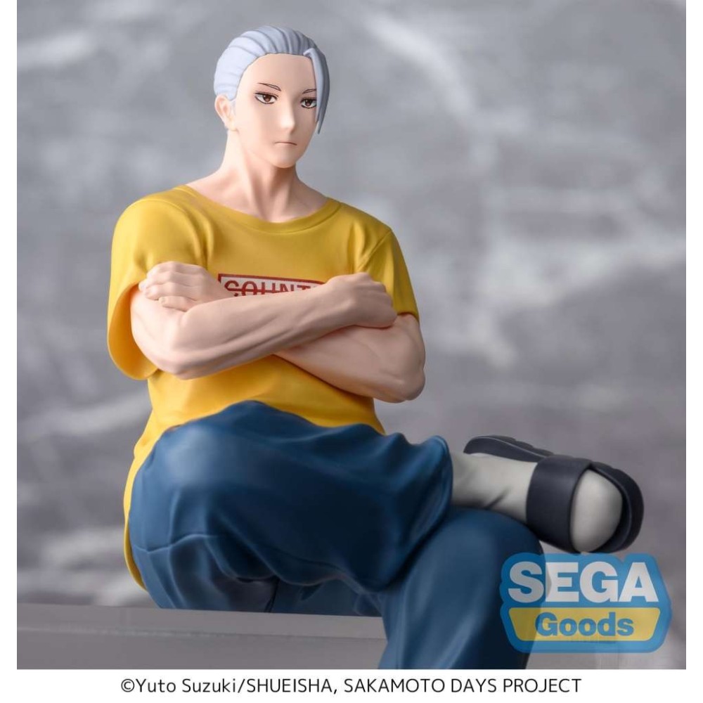 SEGA GOODS SAKAMOTO DAYS TARO SAKAMOTO SERIOUS PERCHING PVC FIGURE STATUE