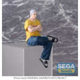 SEGA GOODS SAKAMOTO DAYS TARO SAKAMOTO SERIOUS PERCHING PVC FIGURE STATUE