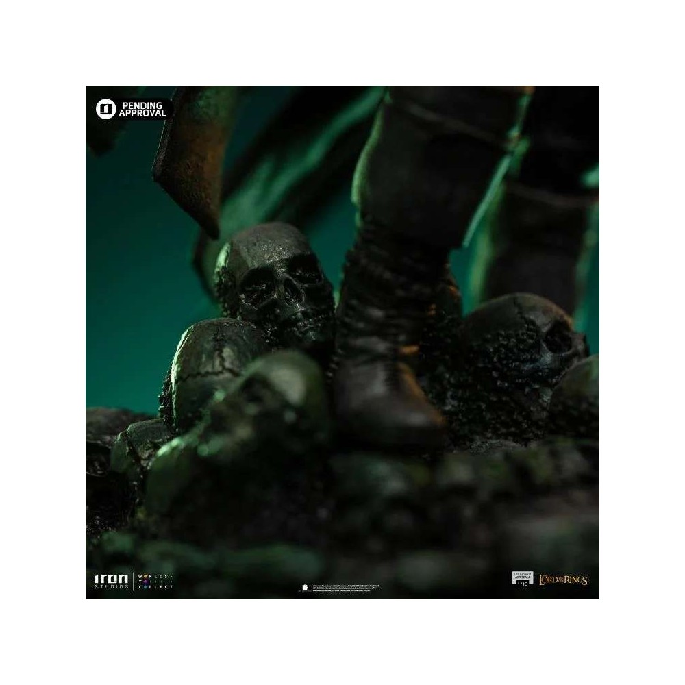 IRON STUDIOS THE LORD OF THE RINGS ARAGORN UNLEASHED ART SCALE 1/10 STATUE FIGURE