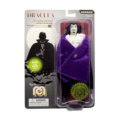 DRACULA GLOW IN THE DARK ACTION FIGURE MEGO CORPORATION