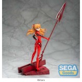 EVANGELION 3.0+1.0 ASUKA SHIKINAMI LANGLEY SPEAR OF CASSIUS LUMINASTA STATUA FIGURE SEGA GOODS