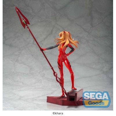 EVANGELION 3.0+1.0 ASUKA SHIKINAMI LANGLEY SPEAR OF CASSIUS LUMINASTA STATUA FIGURE SEGA GOODS