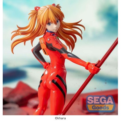 EVANGELION 3.0+1.0 ASUKA SHIKINAMI LANGLEY SPEAR OF CASSIUS LUMINASTA STATUA FIGURE SEGA GOODS