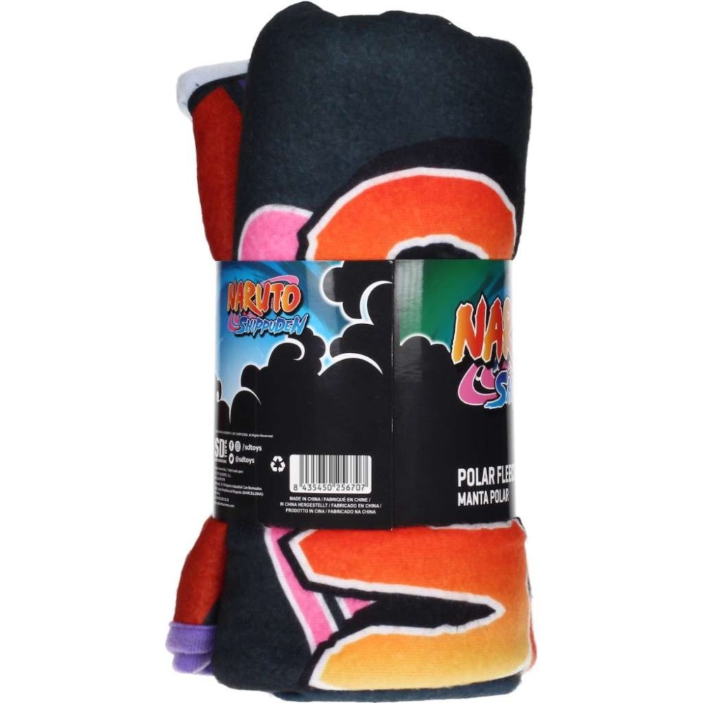 SD TOYS NARUTO SHIPPUDEN SASUKE POLAR FLEECE BLANKET 100X150CM