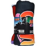 NARUTO SHIPPUDEN SASUKE COPERTA IN PILE POLAR 100X150CM SD TOYS