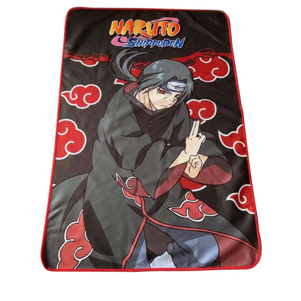 NARUTO SHIPPUDEN ITACHI COPERTA IN PILE POLAR 100X150CM SD TOYS