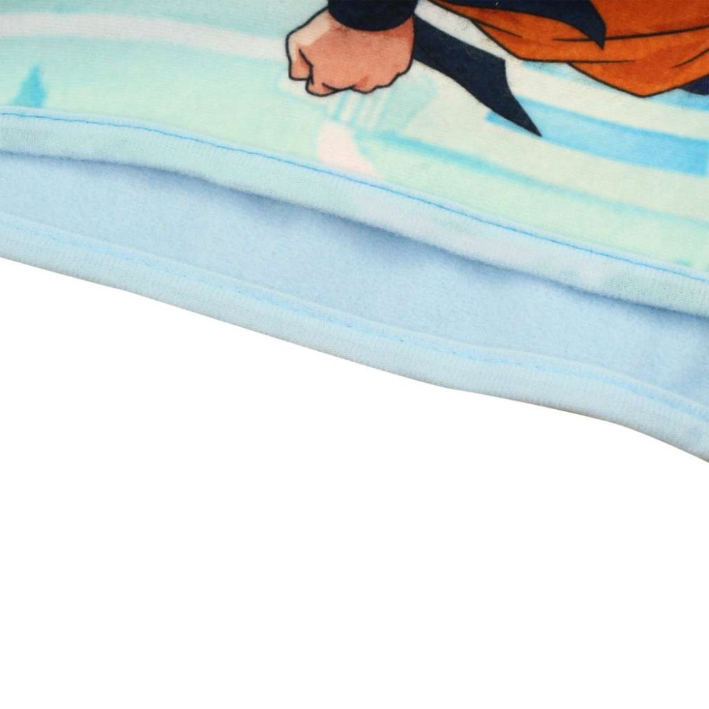 DRAGON BALL SUPER UNIVERSE SURVIVAL HEROES FLIGHT COPERTA IN PILE 100X150CM SD TOYS