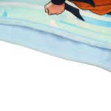 DRAGON BALL SUPER UNIVERSE SURVIVAL HEROES FLIGHT COPERTA IN PILE 100X150CM SD TOYS